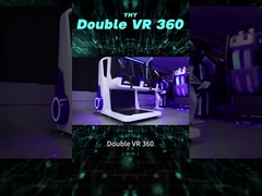 YHY-01.064 Macchina da gioco per montagne russe di realtà virtuale 360 VR doppia