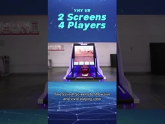 YHY VR Shooting Machine 4 giocatori 2 schermi Gun Battle Arcade Games